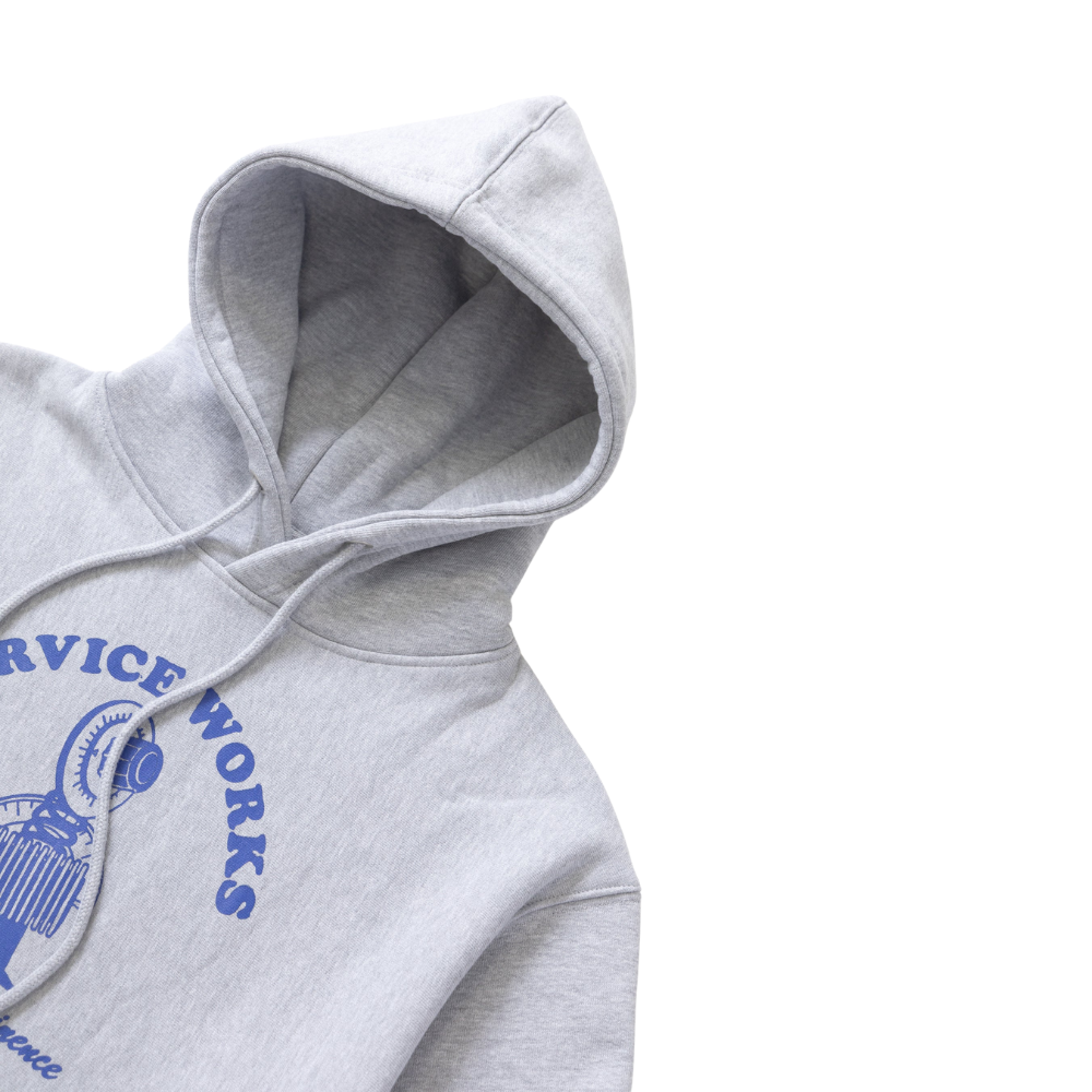 Service Works Maintenance Hoodie - Heather Grey