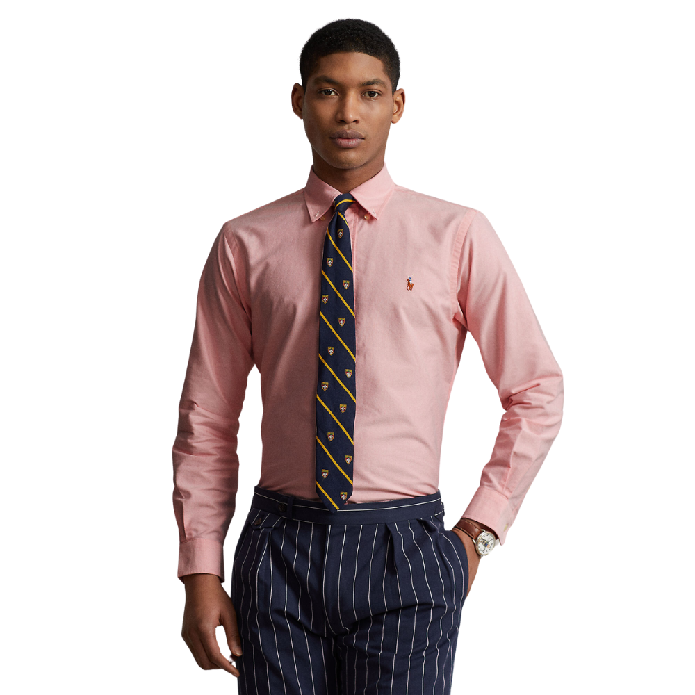 Ralph Lauren Custom Fit Oxford LS Shirt - Pink