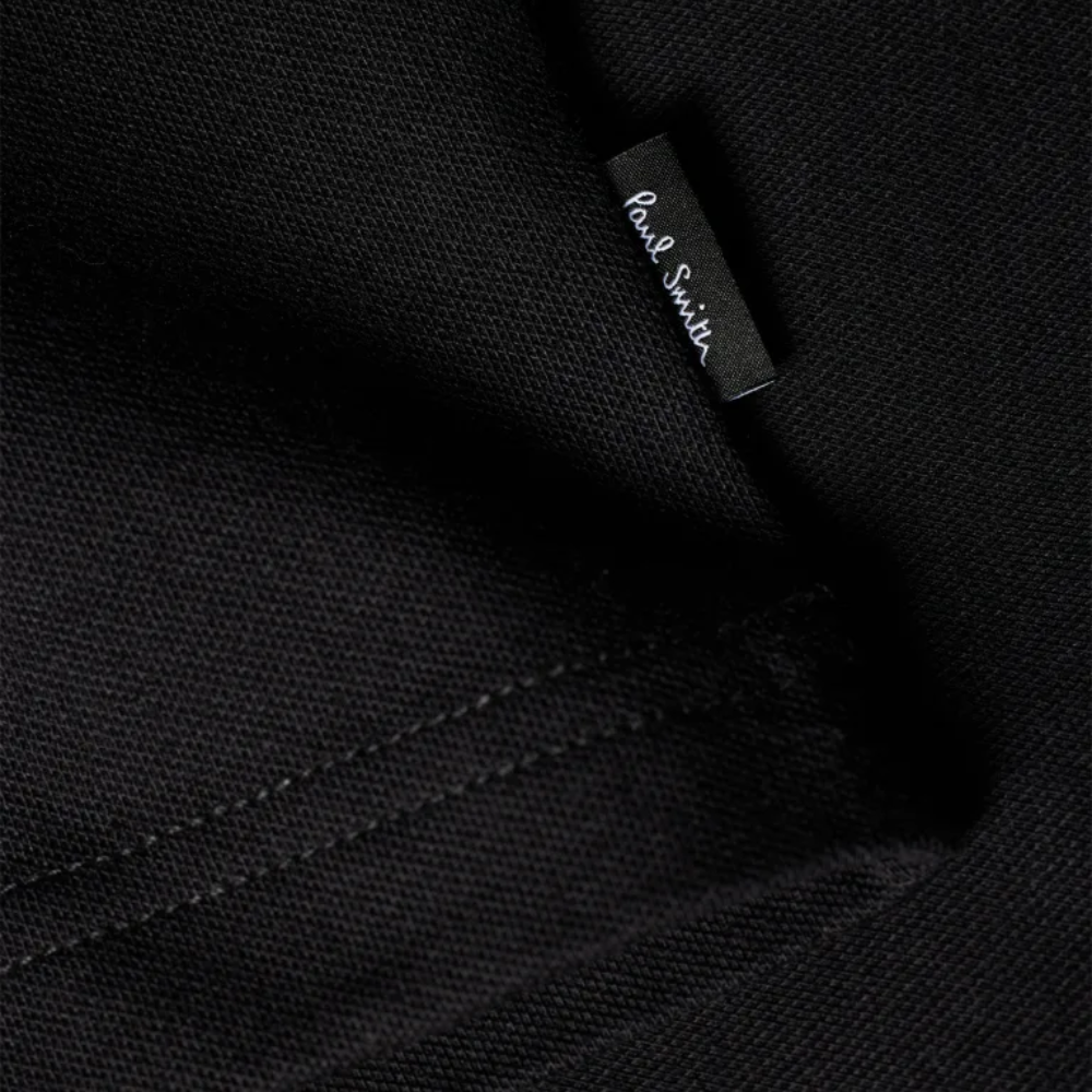 PS SS Placket Polo Shirt - Black