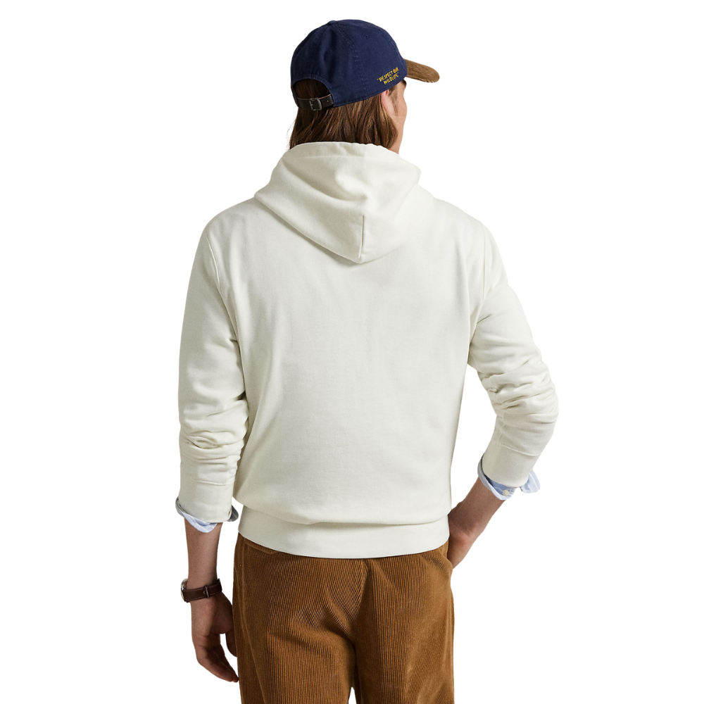 Ralph Lauren Polo Bear Fleece Hoodie - Deckwash White