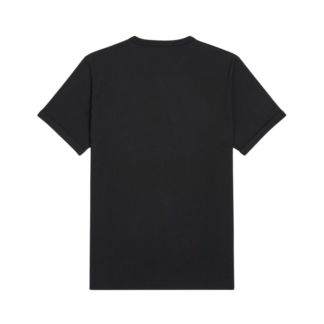 Fred Perry Ringer T-Shirt - Black