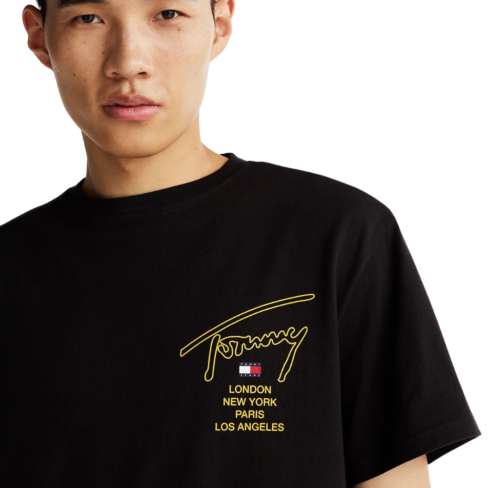 TMJ Reg Sig City Twist Tee - Black