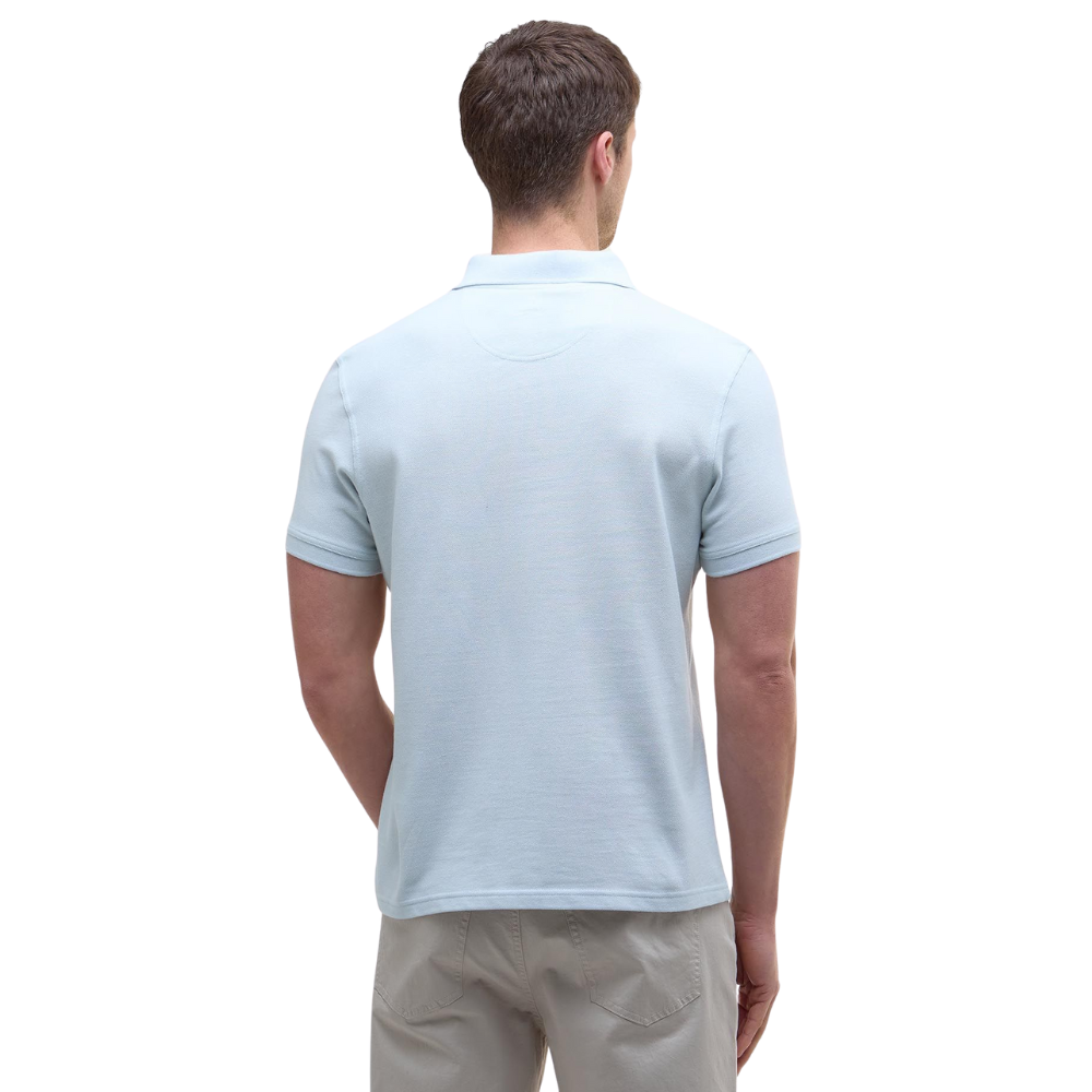 Barbour Original Sports Tailored Polo Shirt - Bleached Blue