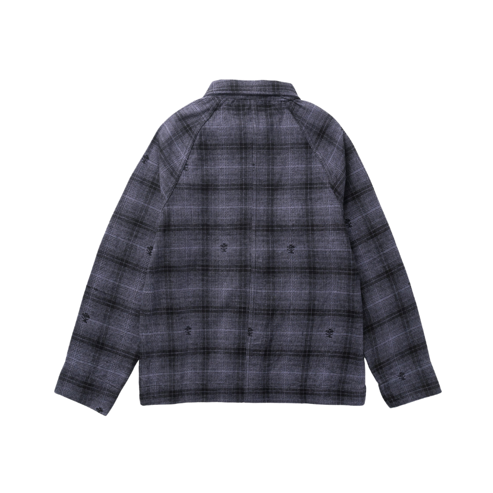 Service Works Thistle Plaid FOH Jacket - Black