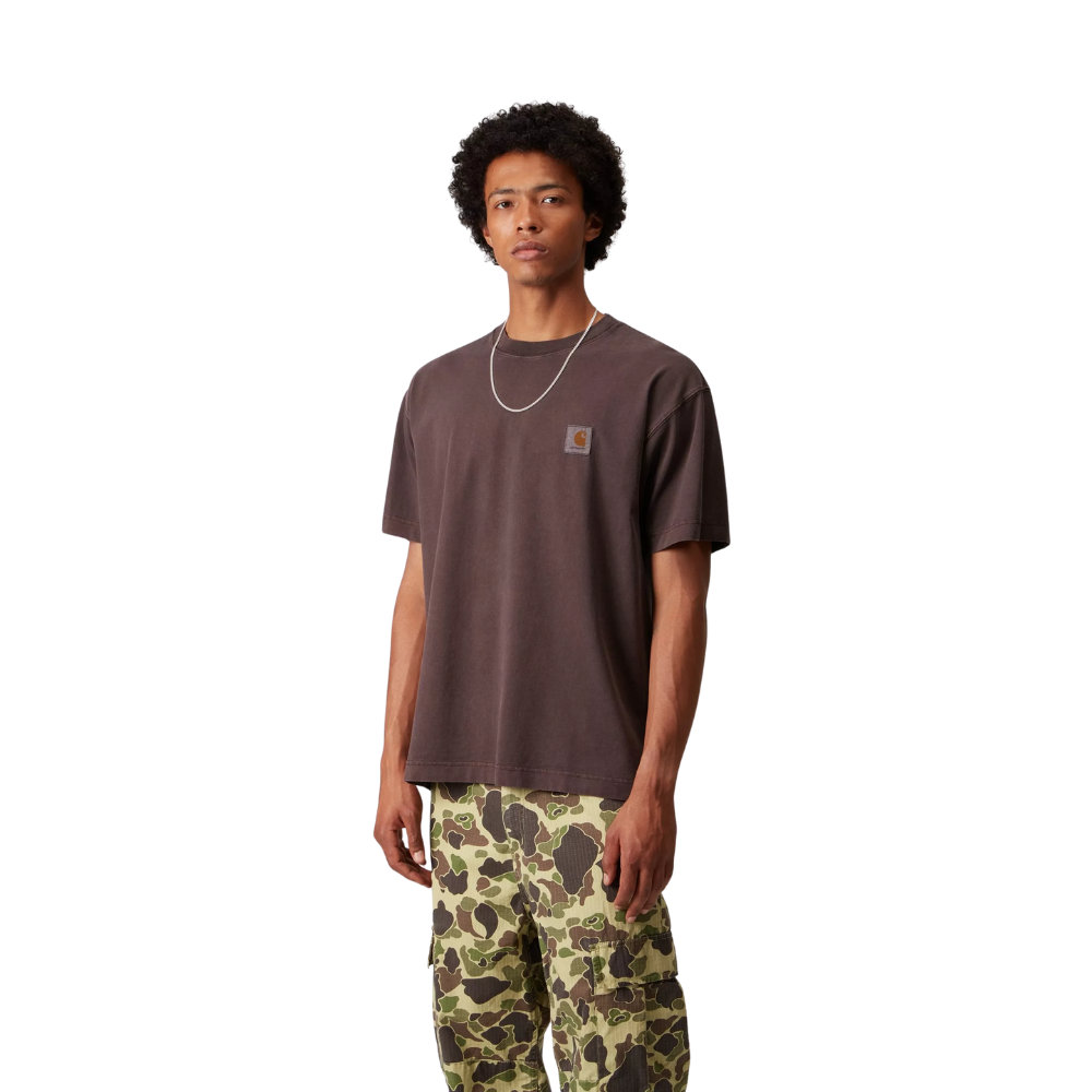 Carhartt WIP S/S Vista T-Shirt Garment Dyed - Palisander